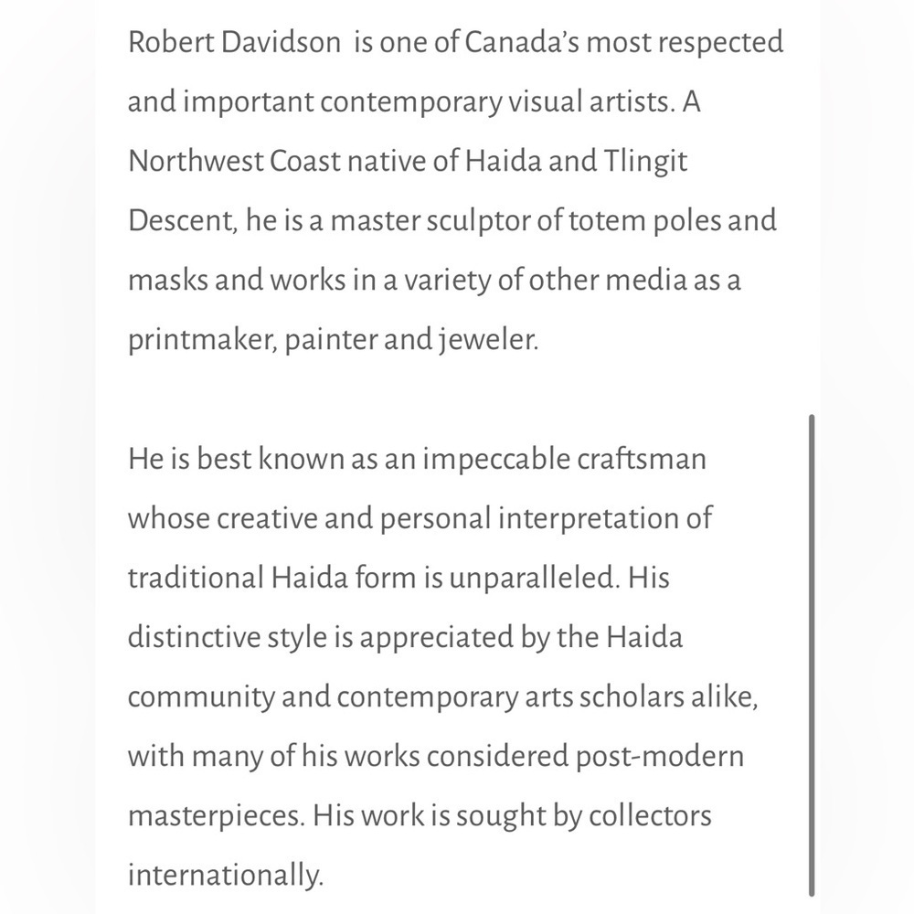 Vintage RARE hardback book Robert Davidson: Haida Printmaker. Gorgeous! - Picture 13 of 15
